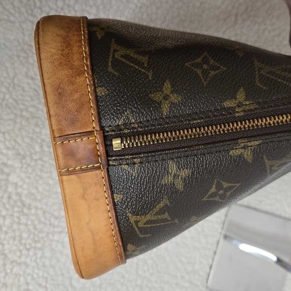 Louis Vuitton Alma PM Monogram Canvas Leather Bag Vintage EXCELLENT - Picture 8 of 13